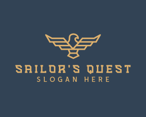 Pilot Eagle Crest logo design