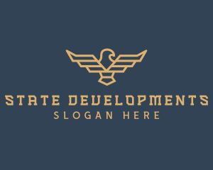 Pilot Eagle Crest logo design