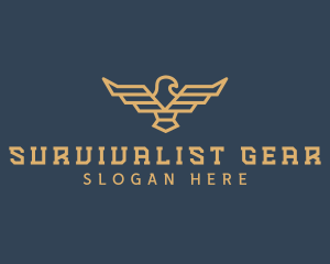 Pilot Eagle Crest logo design