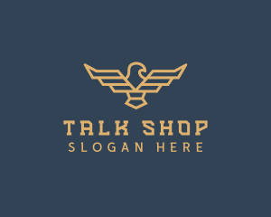 Pilot Eagle Crest logo design