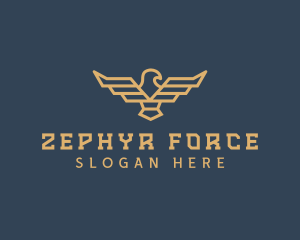 Pilot Eagle Crest logo design