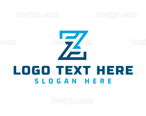 Modern Technology Letter Z Logo