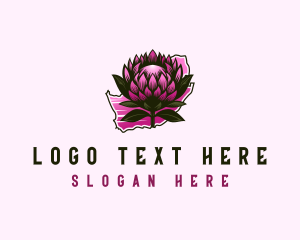 South Africa Flower Blossom logo