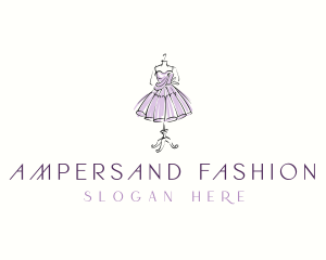 Fashion Mannequin Dress logo design