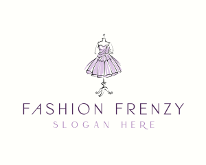 Fashion Mannequin Dress logo design