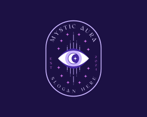 Mystical Boho Eye logo design