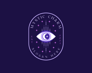 Mystical Boho Eye logo design