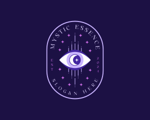 Mystical Boho Eye logo design