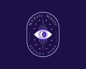 Mystical Boho Eye logo design