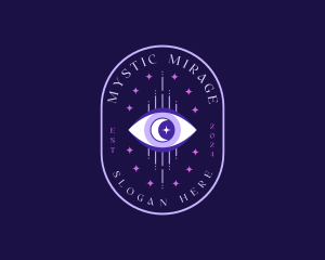 Mystical Boho Eye logo design