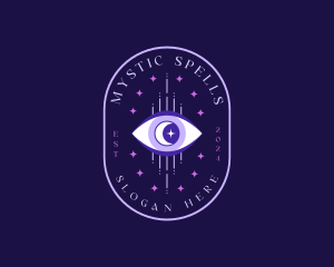 Mystical Boho Eye logo design