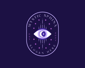 Mystical Boho Eye logo design