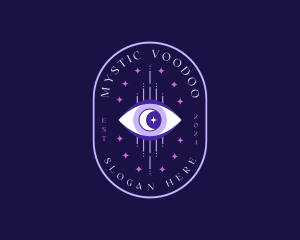 Mystical Boho Eye logo design