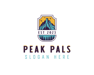 Mountain Peak Summit logo design