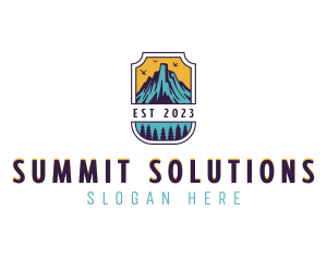 Mountain Peak Summit logo design