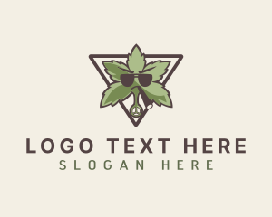 Marijuana Smoking Weed logo