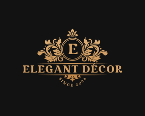 Floral Decorative Boutique logo design