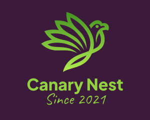 Nature Canary Bird logo