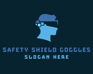 Pixel Head Goggles logo