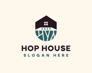 House Flooring Pavement logo design