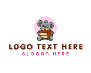 Koala Lamington Dessert logo