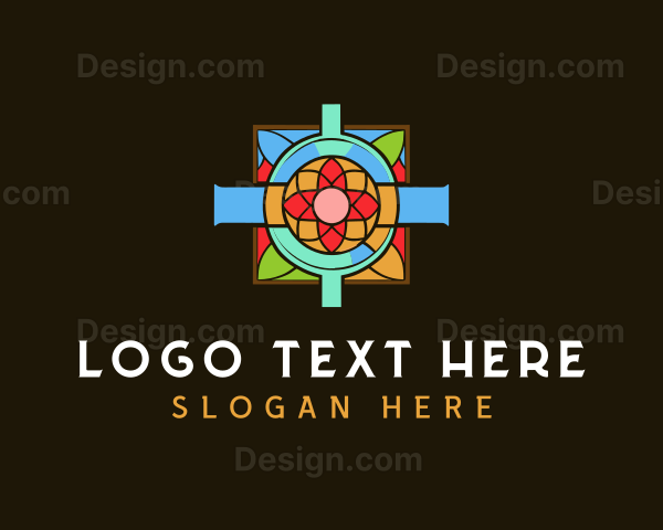 Decorative Mosaic Art Logo