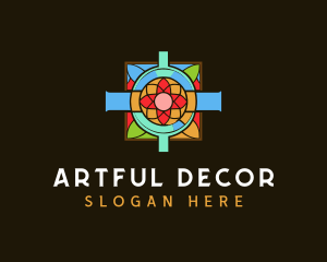 Decorative Mosaic Art logo design