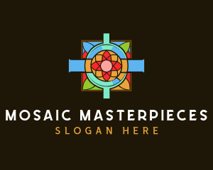 Decorative Mosaic Art logo design