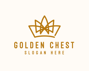 Gold Crown Accessory logo design