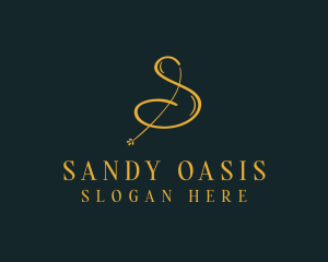 Luxury Boutique Letter S logo design