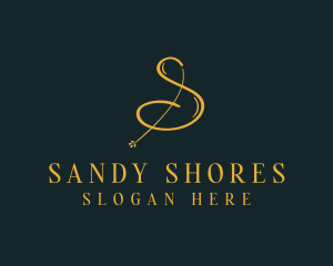 Luxury Boutique Letter S logo design