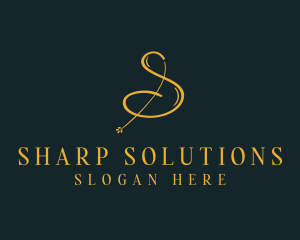 Luxury Boutique Letter S logo design