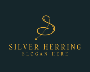 Luxury Boutique Letter S logo design