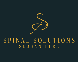 Luxury Boutique Letter S logo design