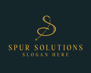 Luxury Boutique Letter S logo design