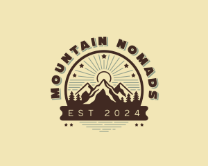 Mountain Peak Trekking logo design