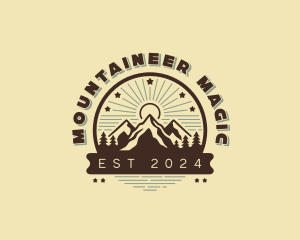 Mountain Peak Trekking logo design