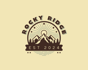 Mountain Peak Trekking logo design