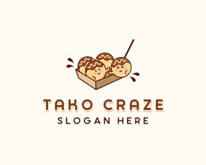 Japanese Takoyaki Snack  logo