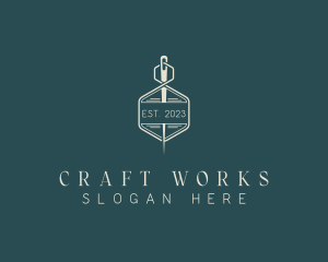 Needle Craft Sewing logo design