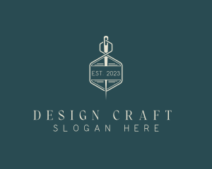 Needle Craft Sewing logo design