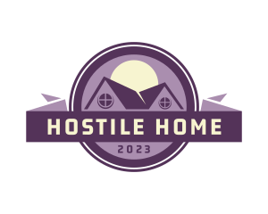 Home Roofing Remodeling logo design