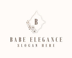 Floral Beauty Salon logo design