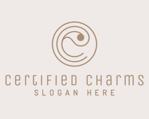 Elegant Paisley Textile logo design