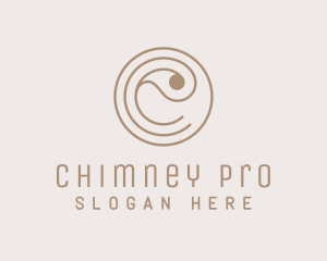 Elegant Paisley Textile logo design