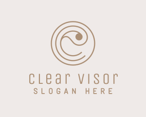 Elegant Paisley Textile logo design