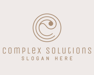 Elegant Paisley Textile logo design