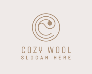 Elegant Paisley Textile logo design