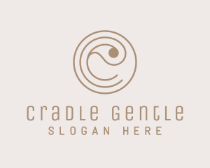 Elegant Paisley Textile logo design