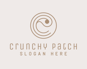 Elegant Paisley Textile logo design